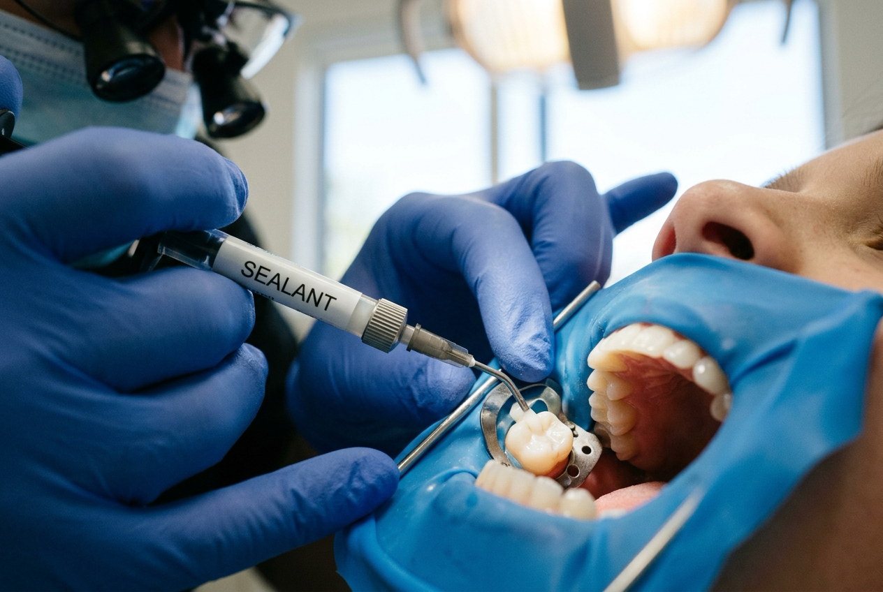 Fluorizare vs sigilare dentară
